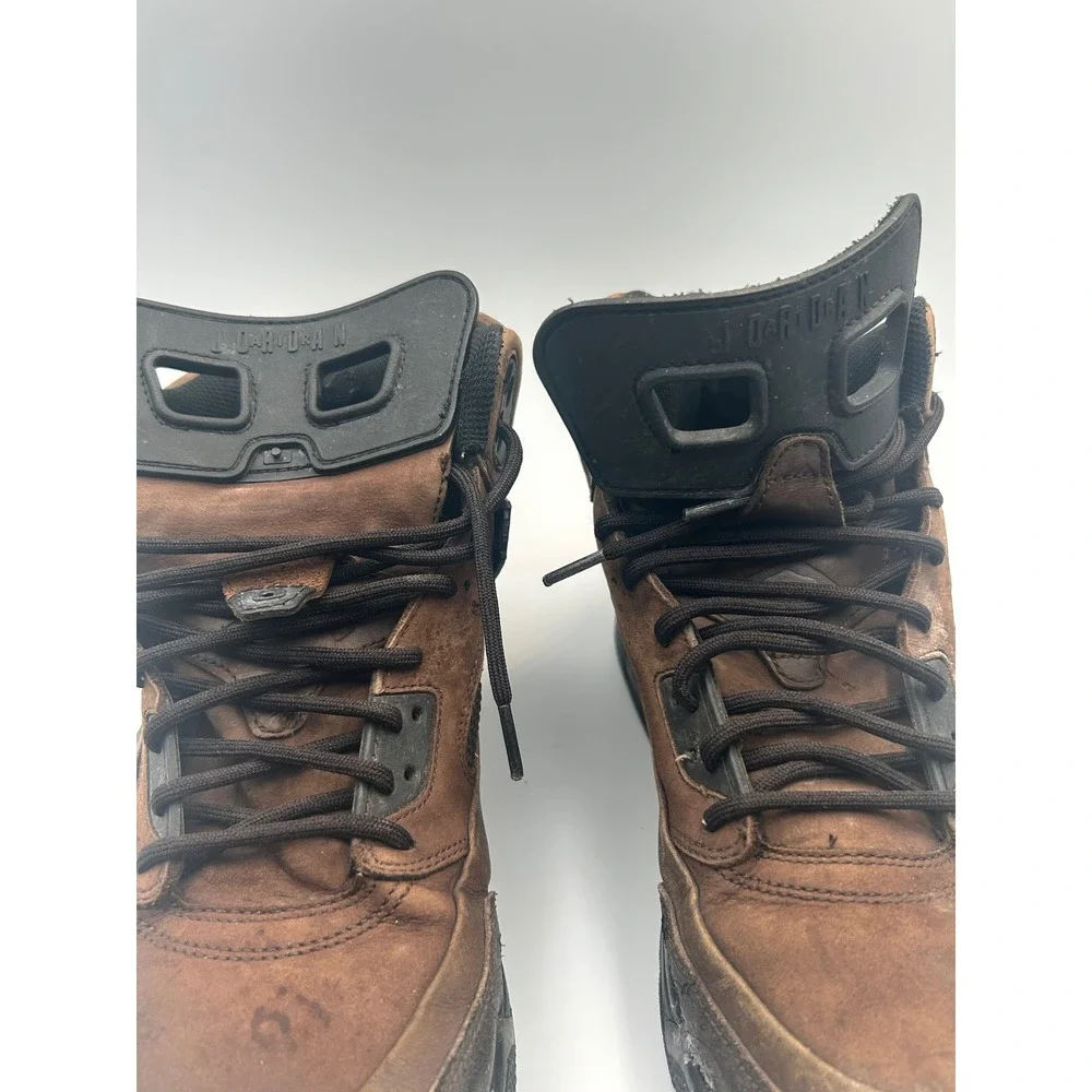 Jordan Spizike Winterized Boot Dark Cinder Brown Black 375356-201 Mens High Top